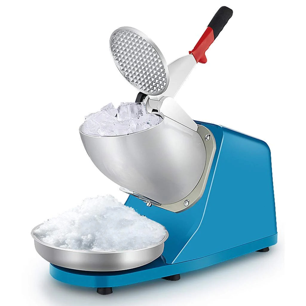 Homezem Electric Double Blade Food Ice Crusher, 220V, for Beverage Making